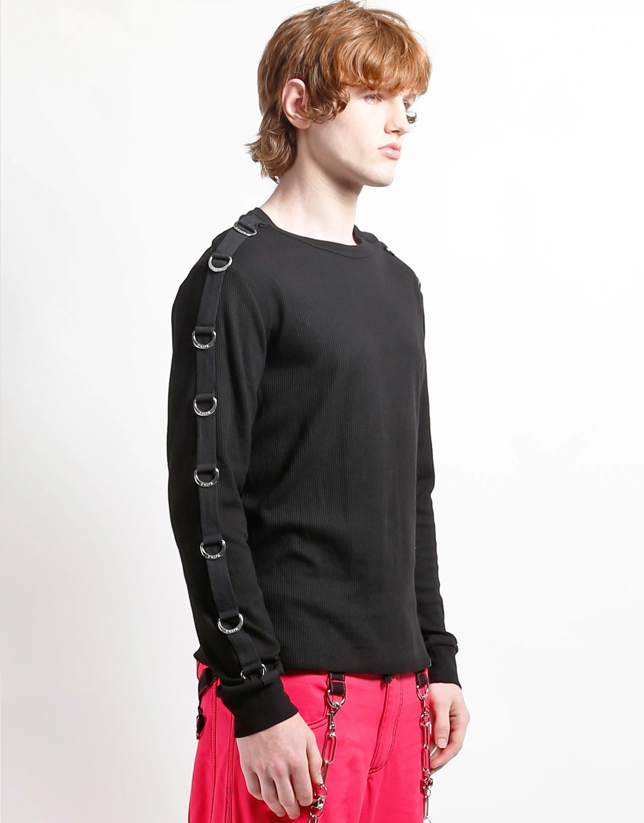 D-RING THERMAL TOP Casual Pullover