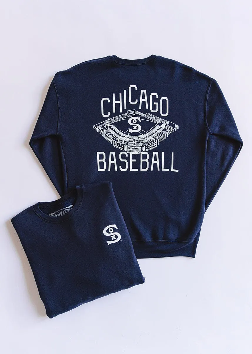 Chicago Baseball Sox Stadium Fleece Chilly Day Comfort