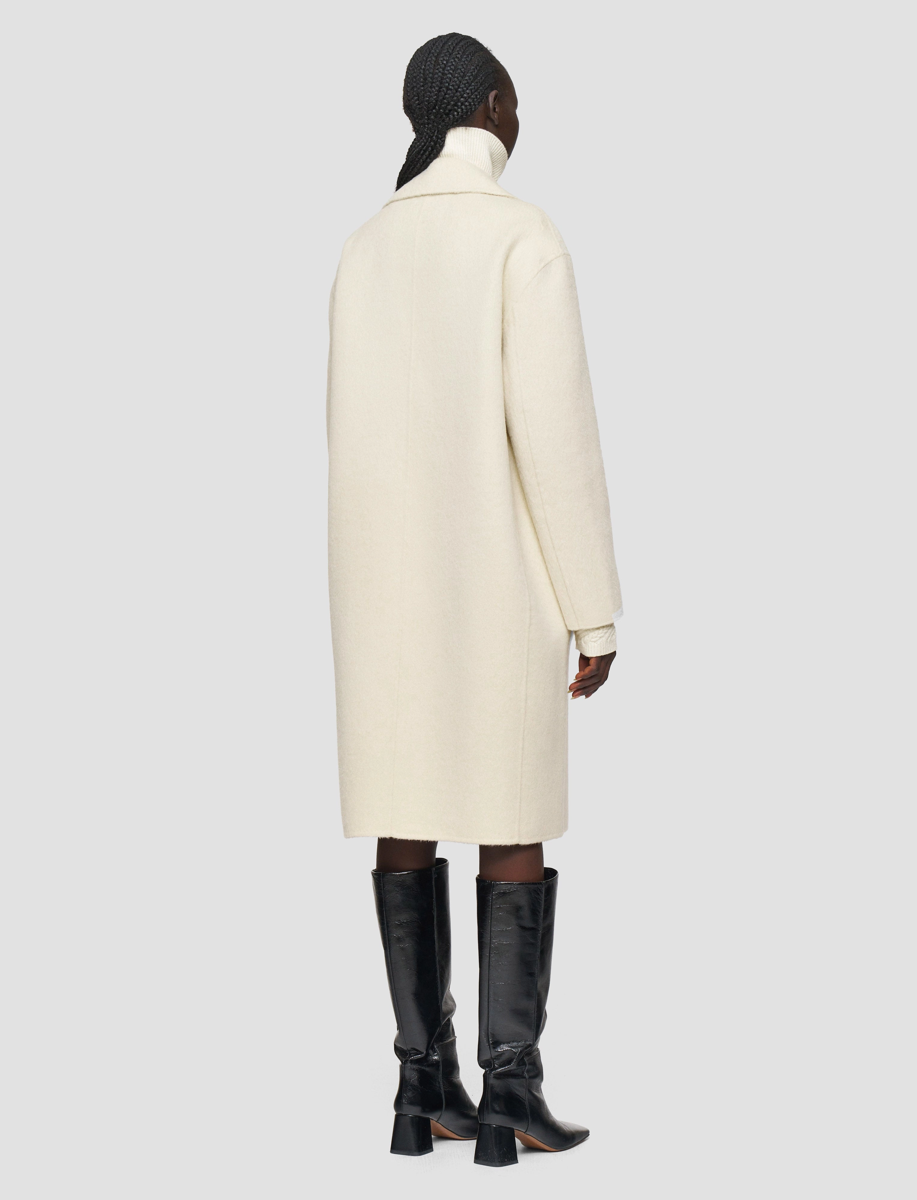 Essential City Look Yves Brushed Double Face Alpaca Coat