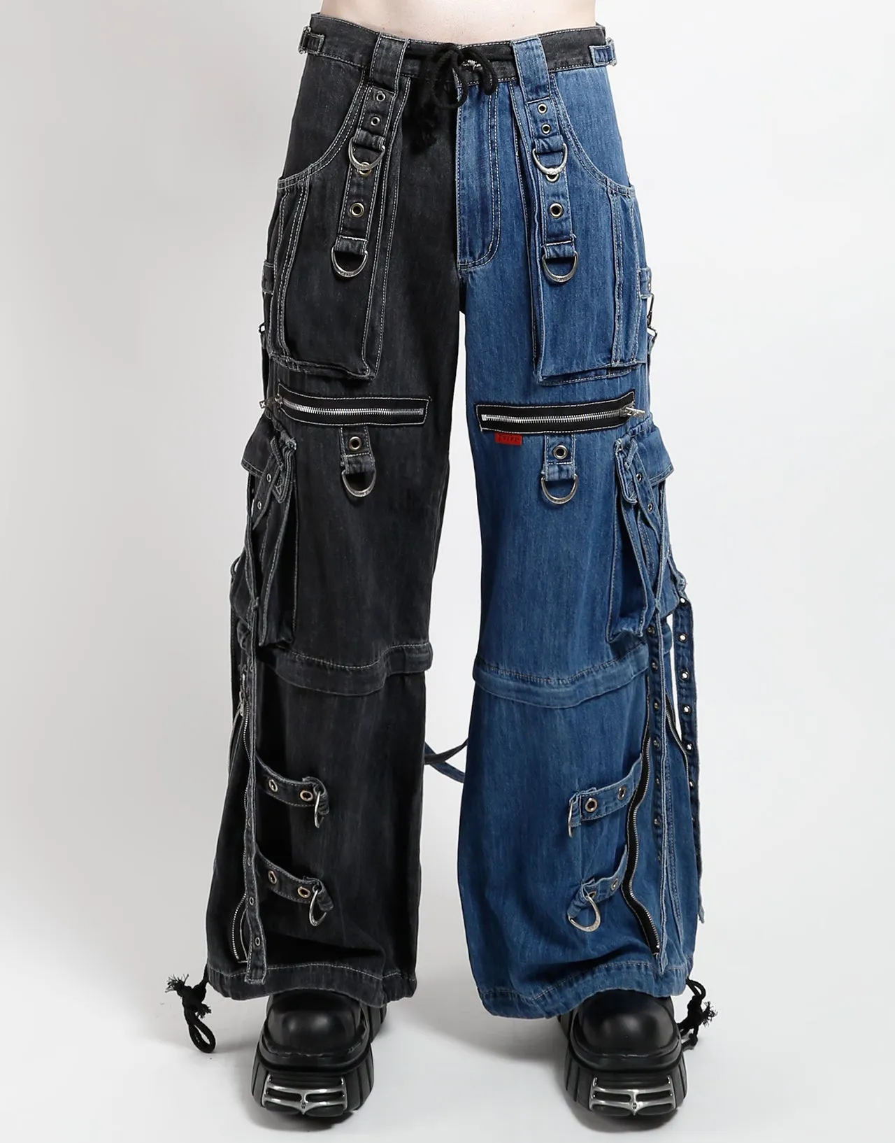 Comfort Base X-STRAP PANT SPLIT DENIM