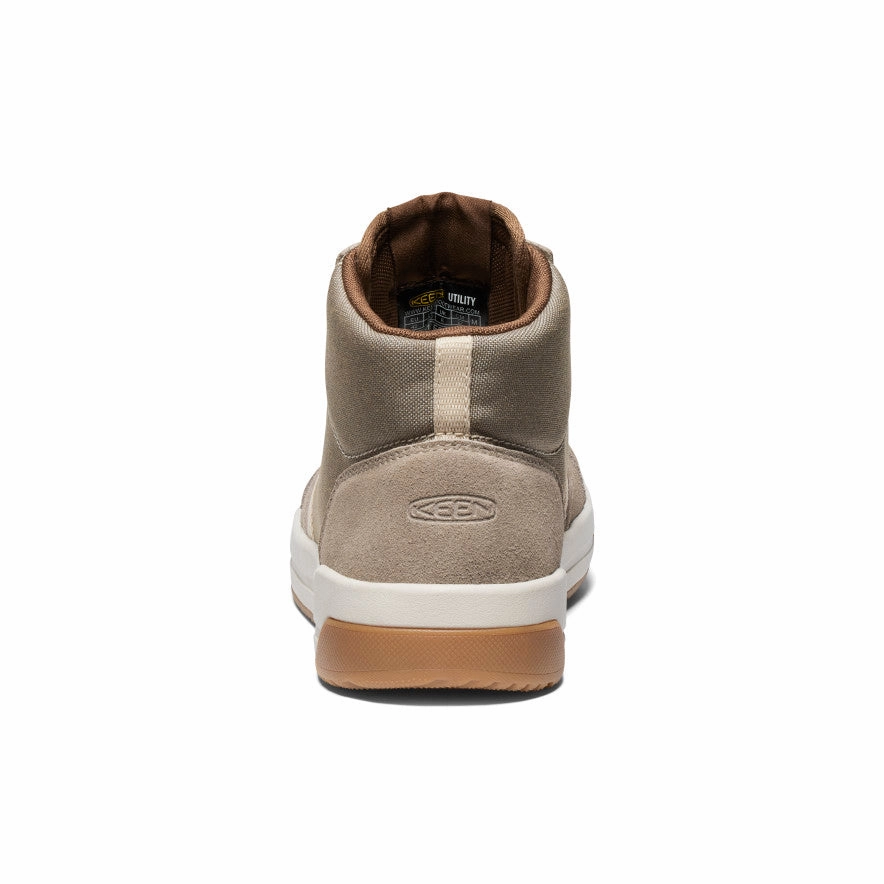 Men's Kenton Mid Work Shoe (Carbon Toe)  |  Brindle/Gum Feather Light Rough Terrain Feather Light Morning Walk