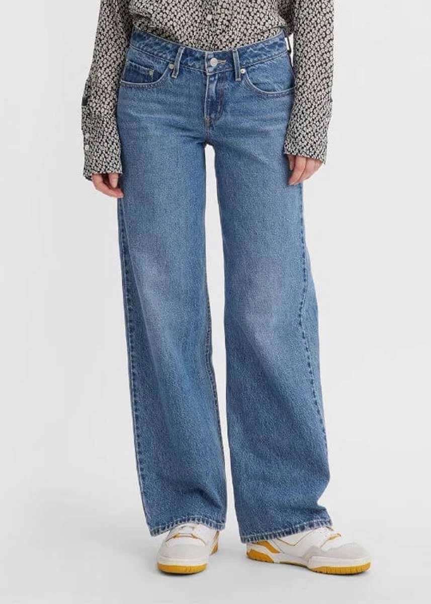 Levi's Low Loose Jeans - Real Recognize Real Outdoor Comfort AdjustableDrawstring
