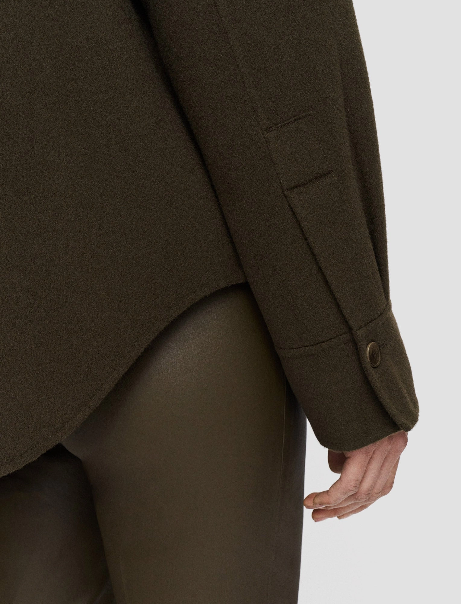 Light Double Face Henri Jacket thrift - store find Daily Use