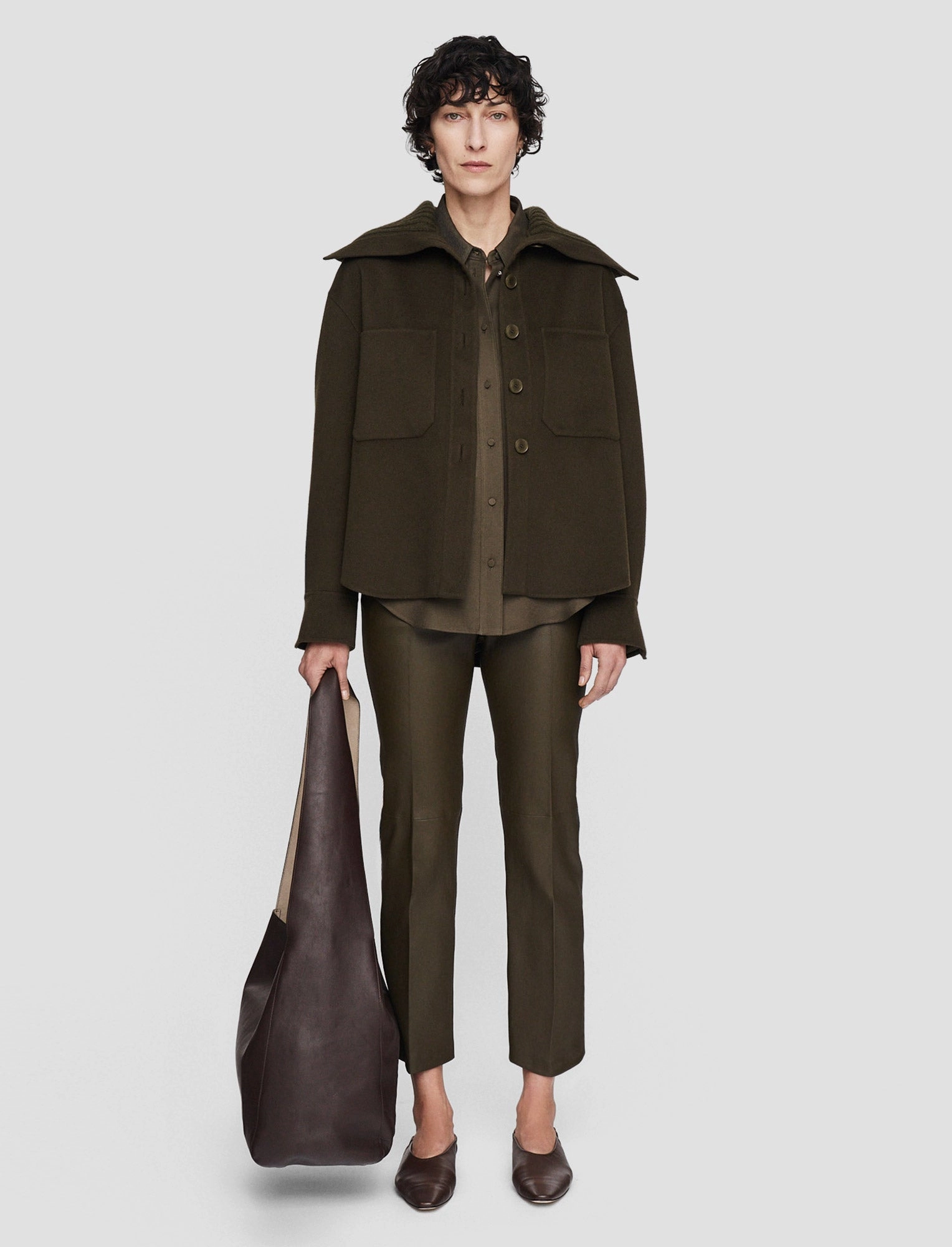 Ergonomic Shoulder Design sunset Light Double Face Henri Jacket